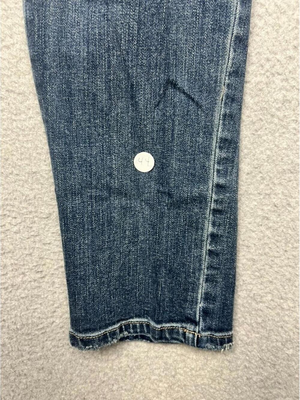 Soho Jeans Size 12 Womens Denim Embroidered Distressed Curvy Boyfriend Boho - Picture 9 of 9